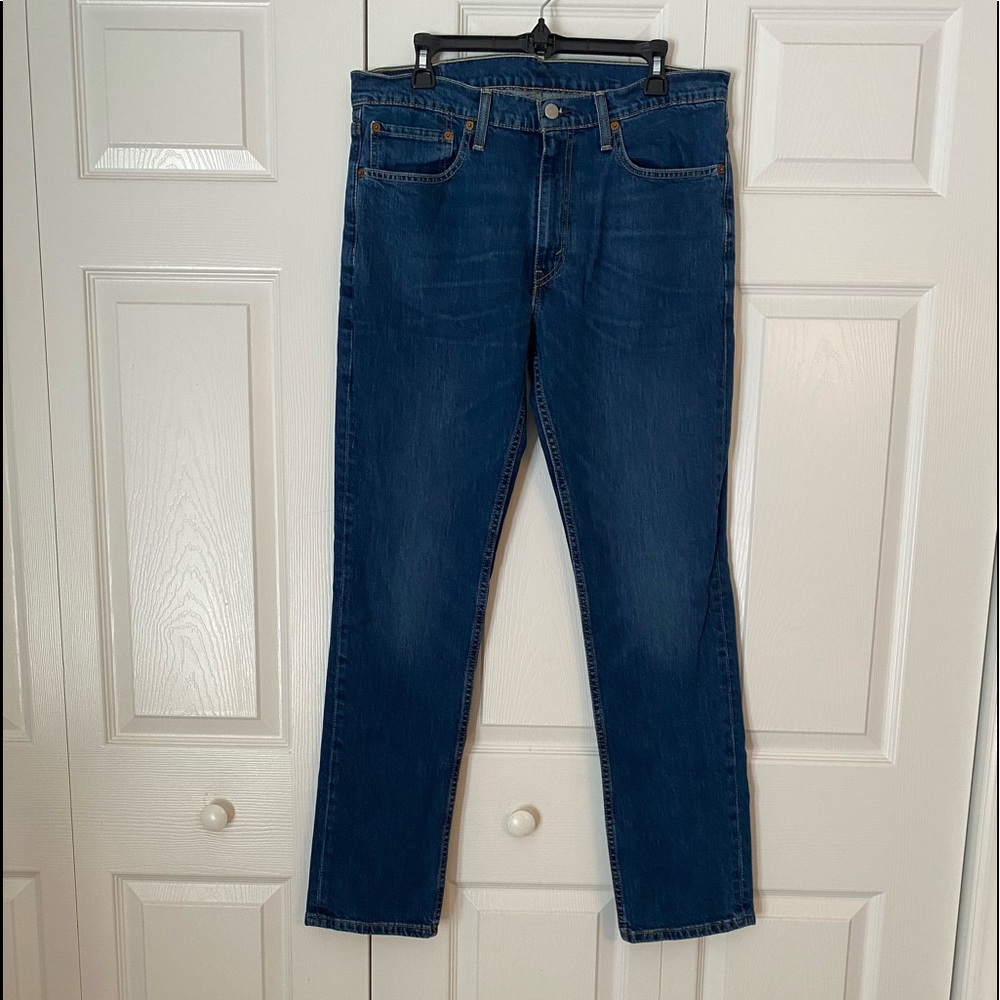 Levis 511 Slim Fit Jeans Mens Size 36 X 32 Medium Wash Denim